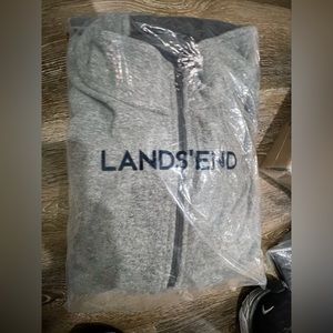 Lands end quarter zip fleece NWT